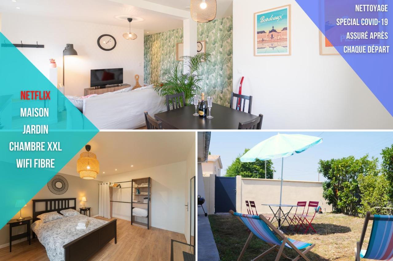La Capeyronnaise - Maison Cosy - Jardin Mérignac Εξωτερικό φωτογραφία